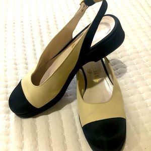 Chanel sling back